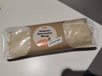 Salmon béarnaise wrap