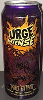 Urge Intense Red Sting caffeine - taurine - raspberry flavor