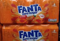 Fanta Zero Orange 8pk