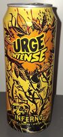 Urge Intense Inferno caffeine - taurine - orange flavor