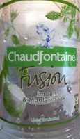 Fusion : citron menthe