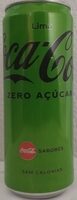 Coca Cola Zero Açúcar Lima
