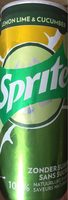 Sprite Lemon lime & cucumber