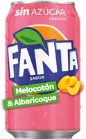 Fanta Melocotón y albaricoque