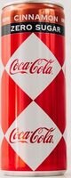 Coca cola zero sugar - cinnamon
