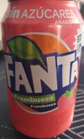Fanta Zero Frambuesa