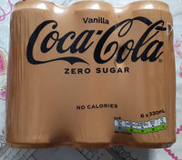 Coca-Cola zero sugar Vanilla