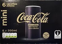 Mini Coca-Cola Sans Sucres Sans caféine