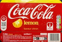 Coca Cola Lemon saveur citron