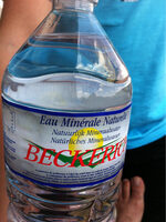 Eau minerale naturelle