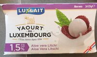Yaourt du Luxembourg - Aloe vera Litchi - 2 x 125 g
