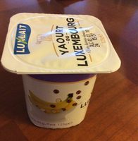 Yaourt Luxembourg banane choco crunchy