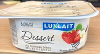 Dessert au fromage blanc Fraise