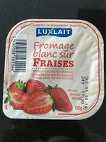 Fromage Blanc Sur Fraises