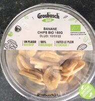 Banane chips bio
