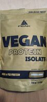 Vegan protein isolate cookies and cream