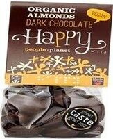 Amandes au chocolat noir