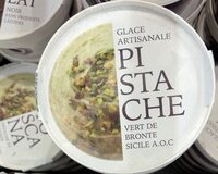 Glace artisanale pistache
