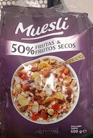 Muesli 50%fruta & frutos secos