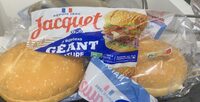 4 burgers géants nature