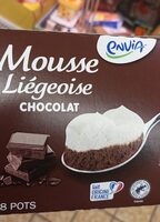 Mousse liégeoise chocolat