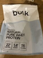 Natural pure whey protein