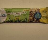 Barra Kombu com frutos secos