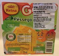 Dessert Gélifié Goût Pêche-Mangue