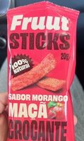 Sabor Morango Maçã Crocante Sticks