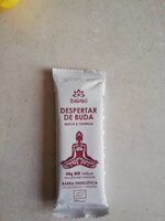 Barra enérgetica ecologica y vegana maca&vainilla