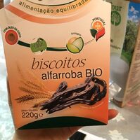 Biscoitos alfarroba Bio