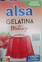 Gelatina sabor a morango