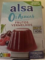 Gelatina frutos vermelhos