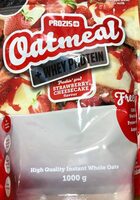Oatmeal Strawberry Cheesecake- Harina de avena