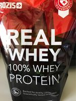 100% real whey protein