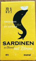 Sardines huile d’olive et citron