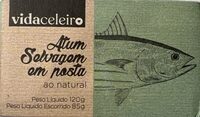 Atum Selvagem em posta ao natural