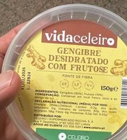 Gengibre Desidratado com Frutose