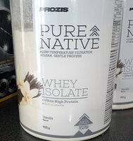 Pure Native Whey Vanilla
