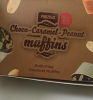 Muffins choco-caramel-peanut