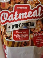 Oatmeal + Whey protein Caramelized Popcorn
