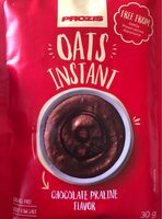 Oats instant chocolate praliné