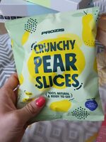 Poire séchée en tranches