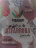 Farinha de alfarroba seleccionada