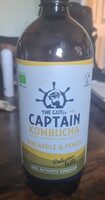 Pineapple and Peach Konbucha