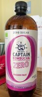 Kombucha passion fruit zero