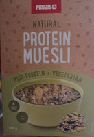 Natural protein muesli
