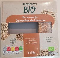 Barras crocantes Sementes de Sésamo