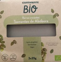 Barras crocantes Sementes de Abóbora