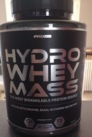 Hydro whey mass